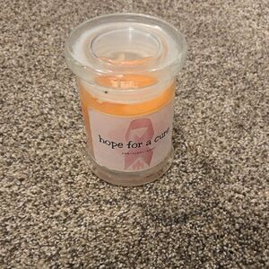 ✨️Discontinued✨️ Hope for a Cure Orange Candle